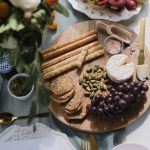 Appetizer platter for wedding reception