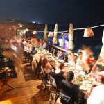 Mediterranean wedding reception in Lebanon